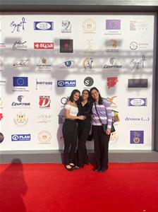 Les lauréates sur le tapis rouge