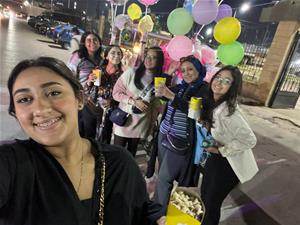  ​Les lauréates de l'atelier au deuxième jour du festival