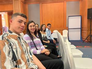 Lors du symposium honnorant l'actrice espagnole Cuca Escribano