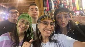  Les lauréats de l'atelier au Souq d'Assouan