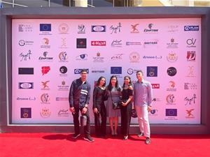 Les lauréats sur le tapis rouge