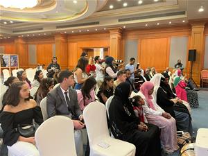  Lors de la séance du projet "Les Créatives du Sud"  