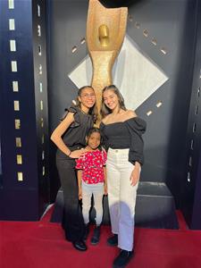 Avec une fille nubienne