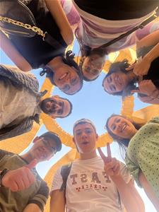 Lors de la visite du Haut Barrage d'Assouan