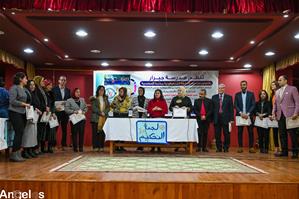 Distribution des certificats durant le match