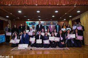 Distribution des certificats durant le match