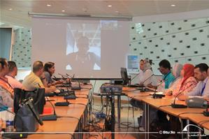 Intervention de M. Narcisse durant la séance " L’art oratoire au service de l’éducation" de M<sup>me</sup> Rosa Maria Falà