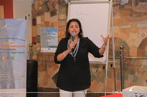  Présentation du programme FEFUE par Dr.Marwa El Sahn aux étudiants de la 31<sup>e</sup> édition