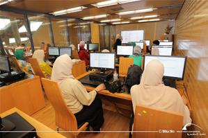 Séance d’apprentissage des différents moyens de l’accès aux ressources électroniques de la Bibliotheca Alexandrina