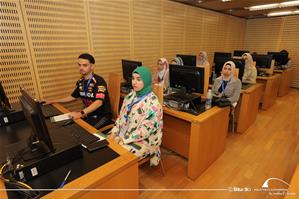 Séance d’apprentissage des différents moyens de l’accès aux ressources électroniques de la Bibliotheca Alexandrina