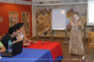  Dr Dina Elkordy, l'animatrice de l'atelier " 6missions pour trouver un emploi "