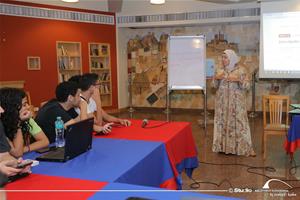 Dr Dina Elkordy, l'animatrice de l'atelier " 6missions pour trouver un emploi "