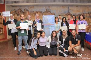Photo de groupe de l'université cité sadat