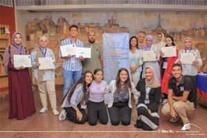 Photo de groupe de l'université de benha