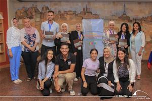 Photo du groupe gagnant