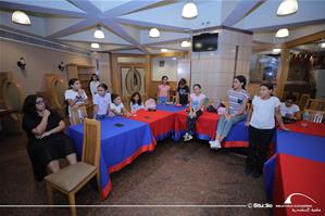  Les participants de l'atelier de théâtre « Le jeune comédien »