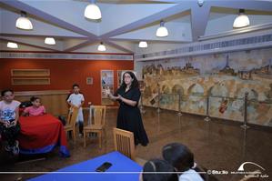  Les participants de l'atelier de théâtre « Le jeune comédien »