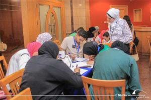 Atelier Tonne moi le temps en Jeux par Mlle Heba el Ghitani