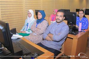 Séance d’apprentissage des différents moyens de l’accès aux ressources électroniques de la Bibliotheca Alexandrina