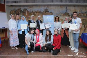 Photo de groupe de l'Université du Luxor