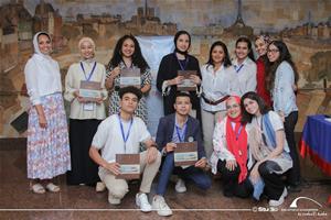 Photo du groupe gagnant