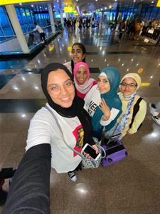 Les participants du séjour à Assouan