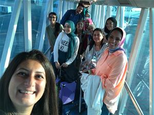 Les participants du séjour à Assouan