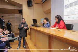  Les participants de la 1<sup>re</sup> journée à la Bibliotheca Alexandrina