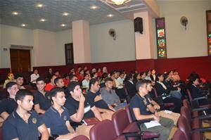  Les participants de la 5<sup>e</sup> journée à l'École Sainte Anne au Caire
