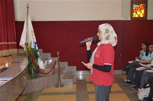  Les participants de la 5<sup>e</sup> journée à l'École Sainte Anne au Caire