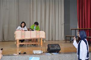  Les participants de la 5<sup>e</sup> journée à l'École Sainte Anne au Caire