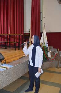  Les participants de la 5<sup>e</sup> journée à l'École Sainte Anne au Caire