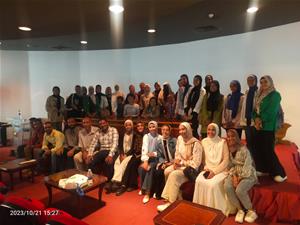 La 6<sup>e</sup> journée à la Bibliothèque Publique Misr à Louxor