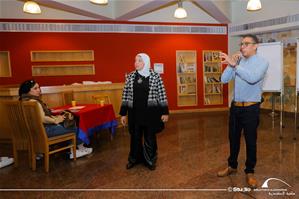  Atelier « Ludique, linguistique et technologique pour un professeur chic » par Dr Dina El Kordy et M. Abanoub Mashrky