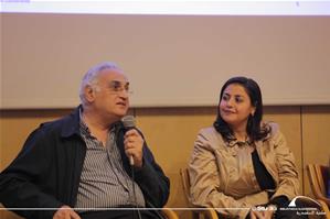  M Waguih Hanna, Chef d'établissement de Saint Marc et Dr Marwa El Sahn, Directrice du Centre d'Activités Francophones