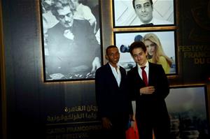  Les lauréates de l'atelier lors de la cérémonie de l'inauguration du festival