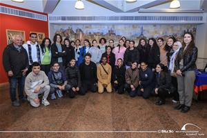 Visite des élèves du Lycée Marseilleveyre