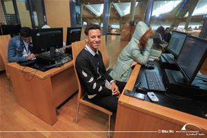 Séance d’apprentissage des différents moyens de l’accès aux ressources électroniques de la Bibliotheca Alexandrina