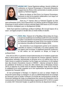 Biographie des intervenants 