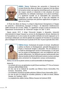 Biographie des intervenants 