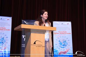 Madame Lina Blin, Consule Générale de France à Alexandrie