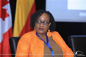 Madame Étotépé Sogobohossou, Directrice du Département Environnement à l'Université Senghor