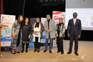 La distribution des certificats du concours « Vers une Afrique sans frontières »