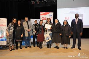 La distribution des certificats du concours « Vers une Afrique sans frontières »