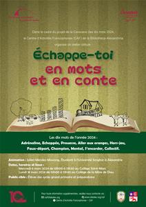  Échappe-toi en mots et en conte