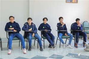 Les participants de l'atelier