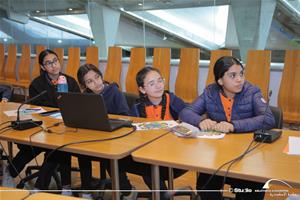 Les participants de l'atelier