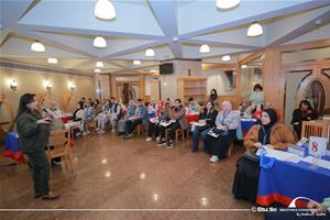  Présentation du programme de la FEFUE par Dr.Marwa El Sahn aux étudiants de la 35e édition