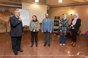 Visite de Dr Ahmed Zayed, Directeur de la BA aux étudiants de la FEFUE