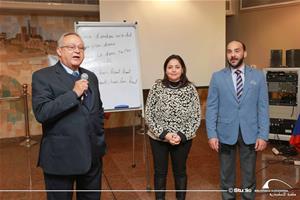 Visite de Dr Ahmed Zayed, Directeur de la BA aux étudiants de la FEFUE